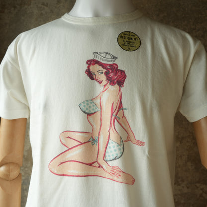 G&F Co._PRINTED 1940s SPORTS TEE_SAILOR GIRL