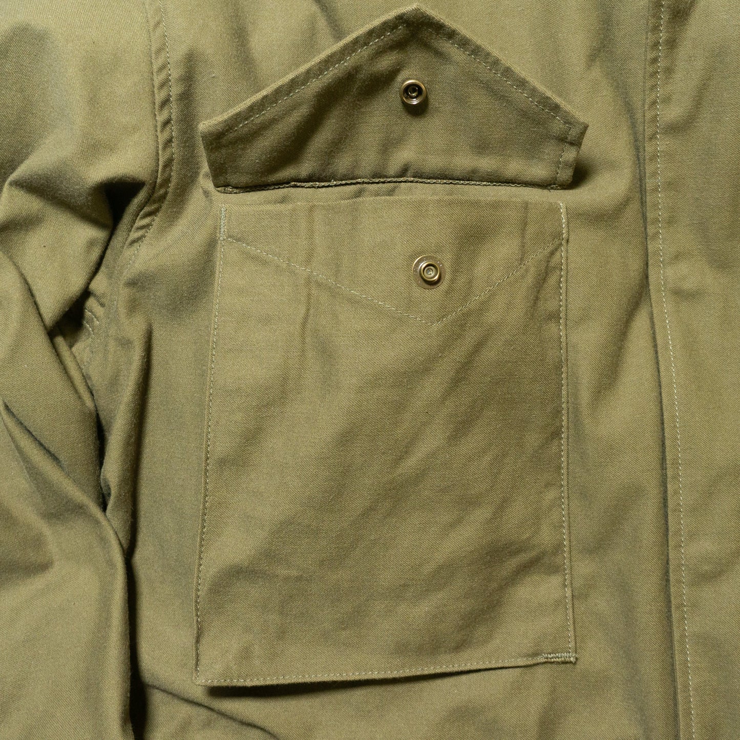 WORKERS_M-65 Field Jacket_Cotton Nylon Sateen_OD