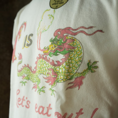 G&F Co._PRINTED 1940s SPORTS TEE_ LET’S EAT OUT!