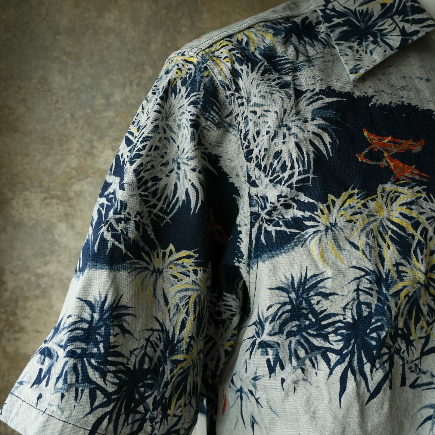 DELUXEWARE_AL-21_1960s INDIGO ALOHA