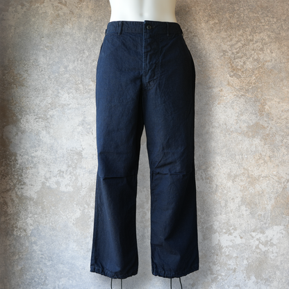 WORKERS_FWP Trousers_Indigo Cotton Linen