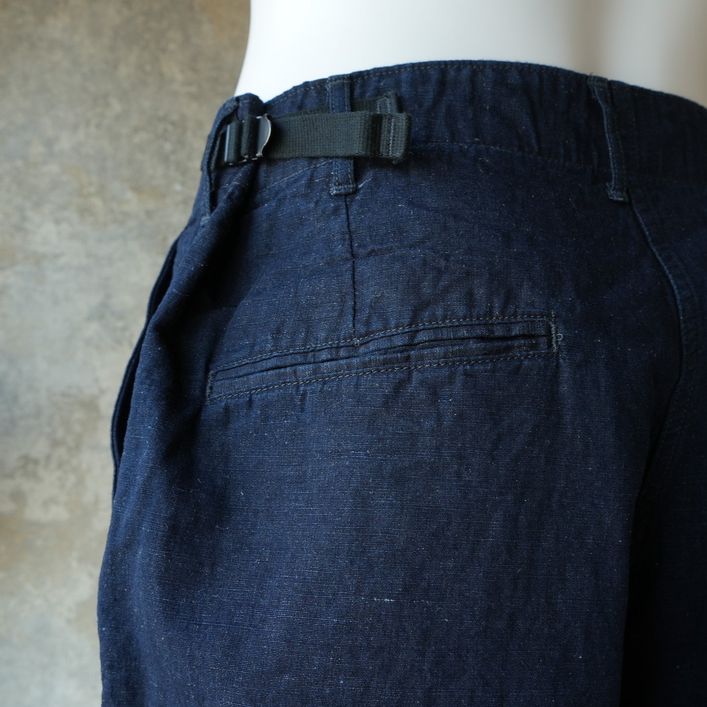 WORKERS_FWP Trousers_Indigo Cotton Linen