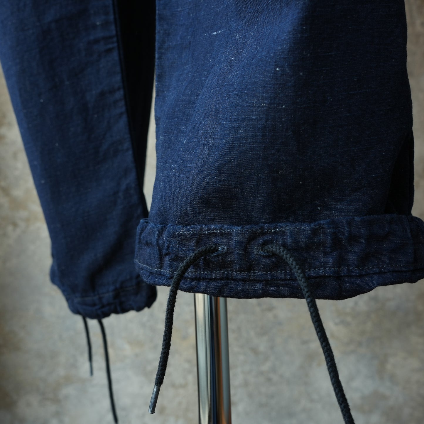 WORKERS_FWP Trousers_Indigo Cotton Linen
