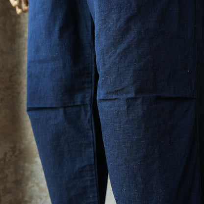 WORKERS_FWP Trousers_Indigo Cotton Linen
