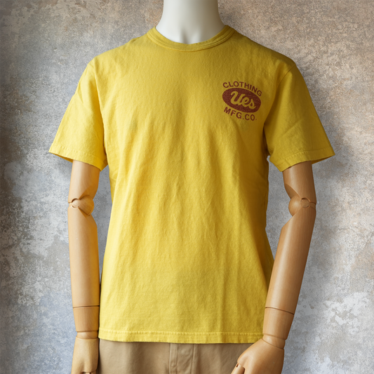 UES_652605_08_1_WASH & WEAR Tシャツ_YELLOW
