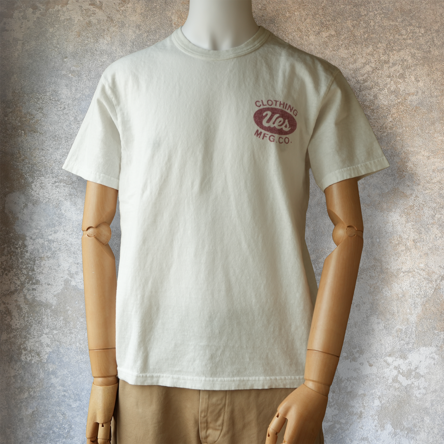 UES_652605_01_1_WASH & WEAR Tシャツ_WHITE