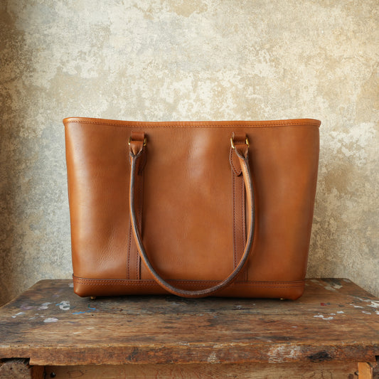 VASCO_VS-263TL_LEATHER NELSON TOTE BAG_SAND