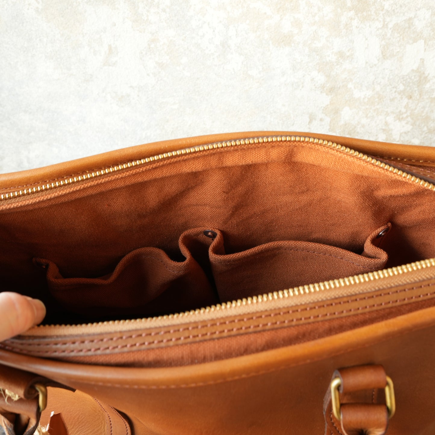VASCO_VS-263TL_LEATHER NELSON TOTE BAG_SAND