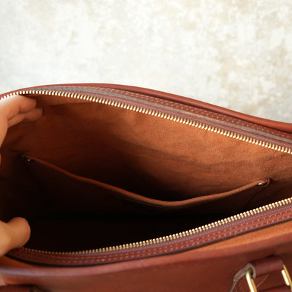 VASCO_VS-263TL_LEATHER NELSON TOTE BAG_CAMEL