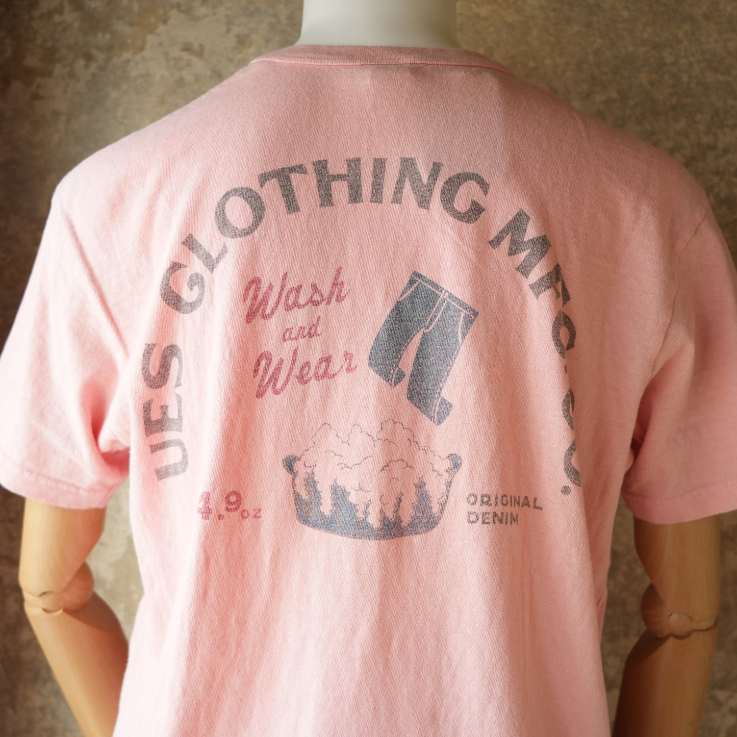 UES_652605_06_1_WASH & WEAR Tシャツ_PINK