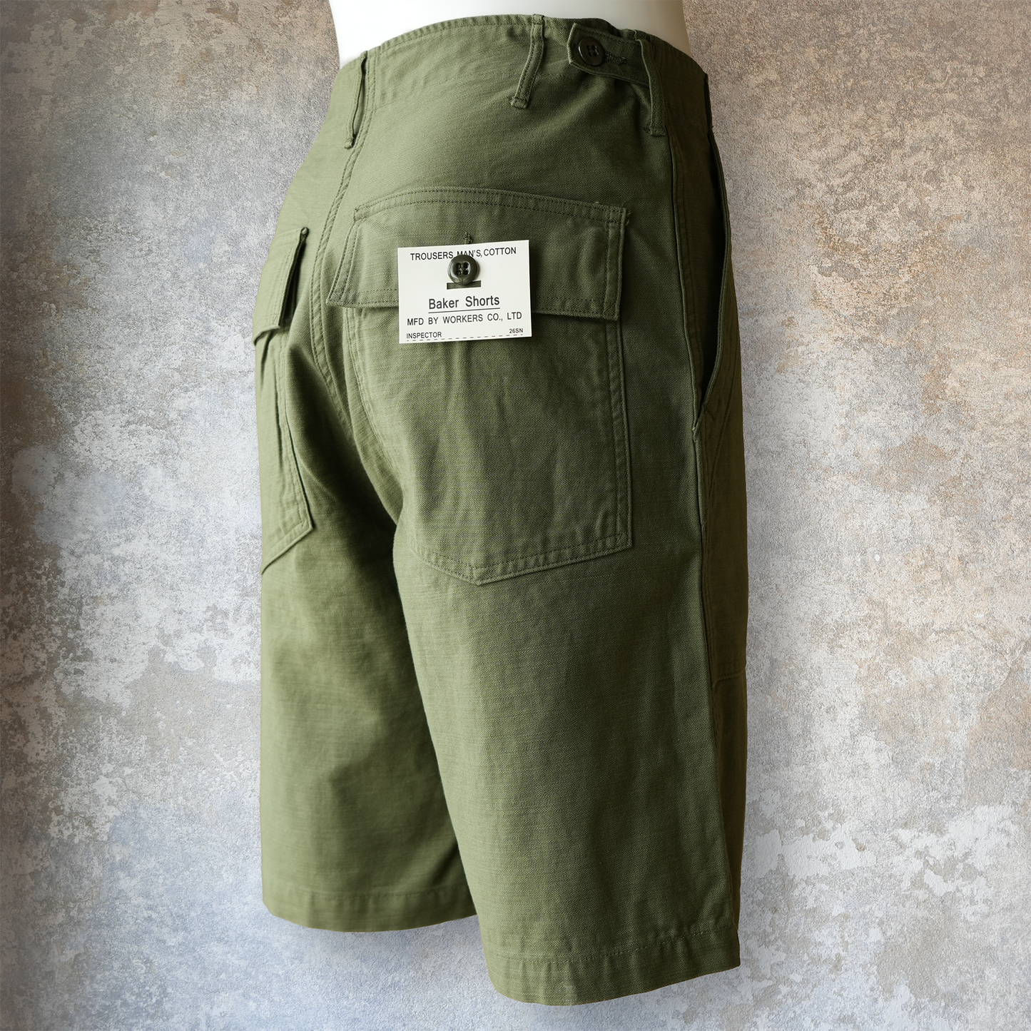 WORKERS_Baker Shorts_10296 Reversed Sateen