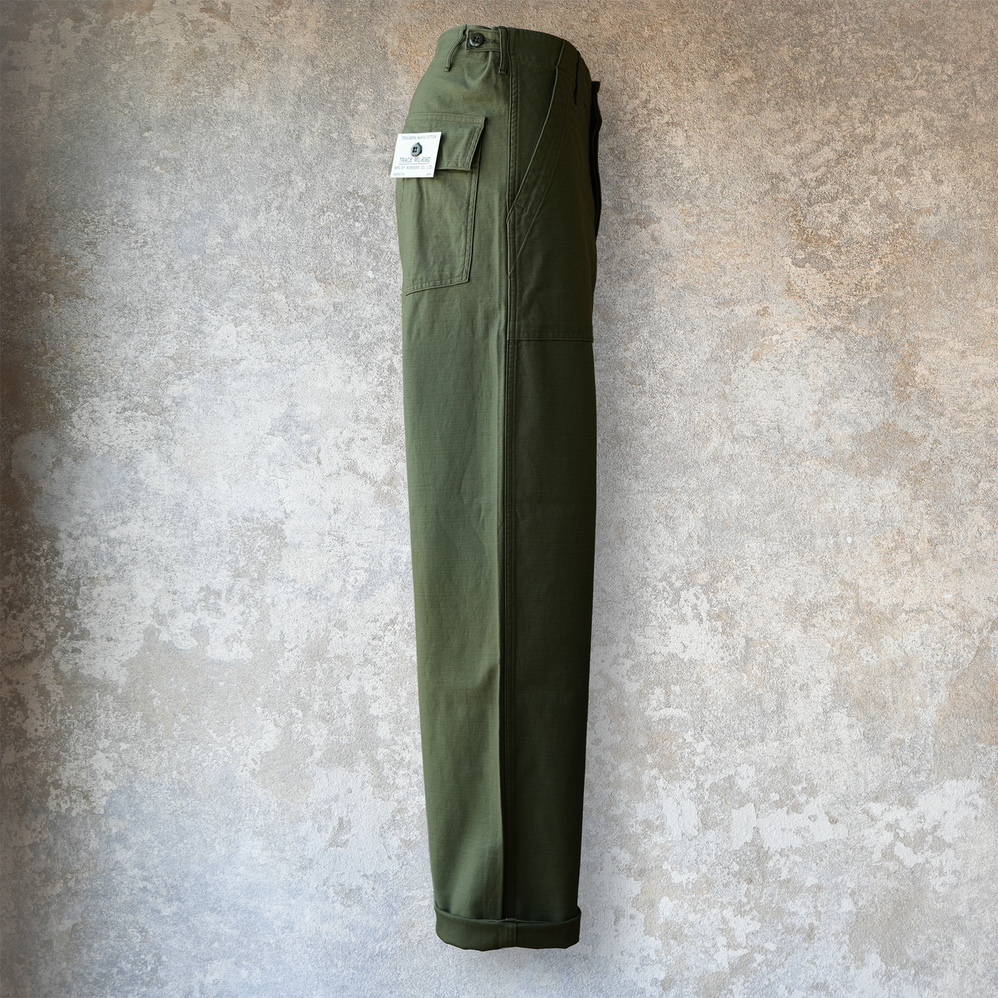 WORKERS_Baker Pants_Trace MIL-838-D_10296 Reversed Sateen
