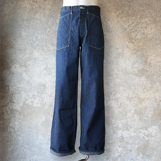 TCB Jeans_Catface Trousers 10.2oz_Denim