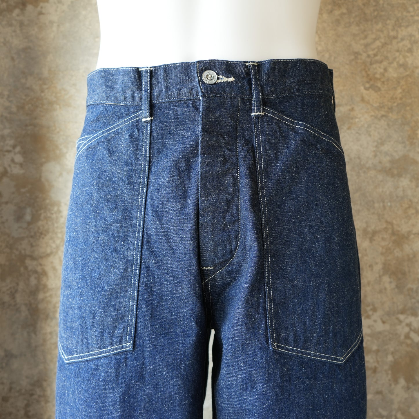 TCB Jeans_Catface Trousers 10.2oz_Denim