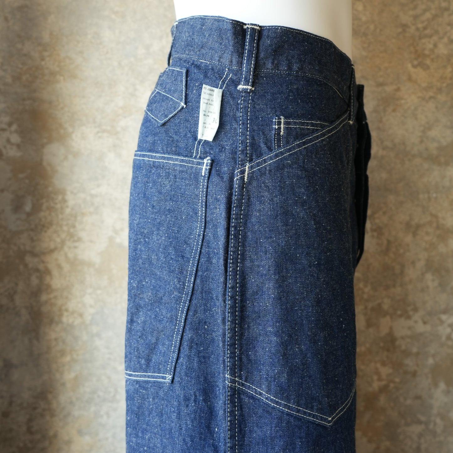 TCB Jeans_Catface Trousers 10.2oz_Denim