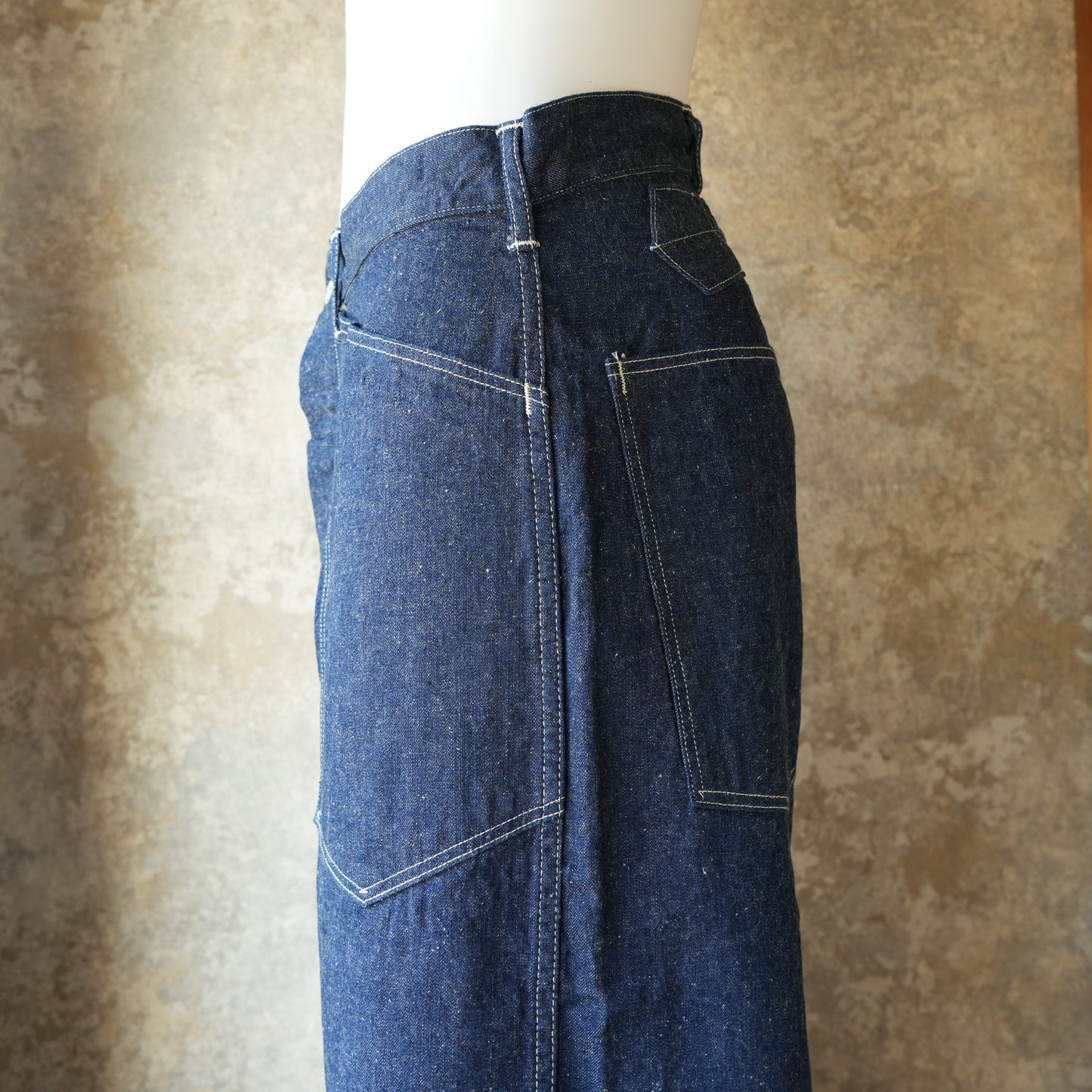 TCB Jeans_Catface Trousers 10.2oz_Denim
