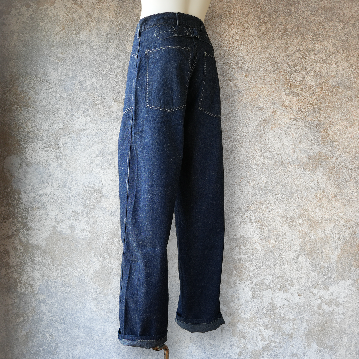TCB Jeans_Catface Trousers 10.2oz_Denim