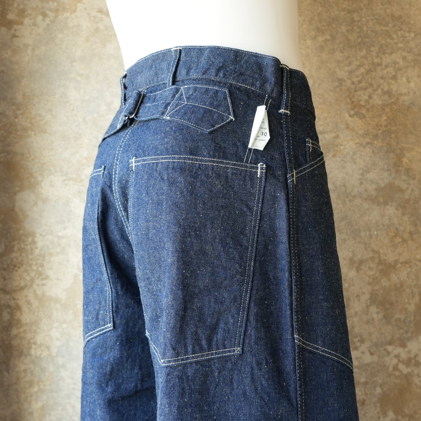 TCB Jeans_Catface Trousers 10.2oz_Denim