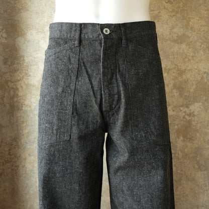 TCB Jeans_Catface Trousers 10.2oz_Black Denim