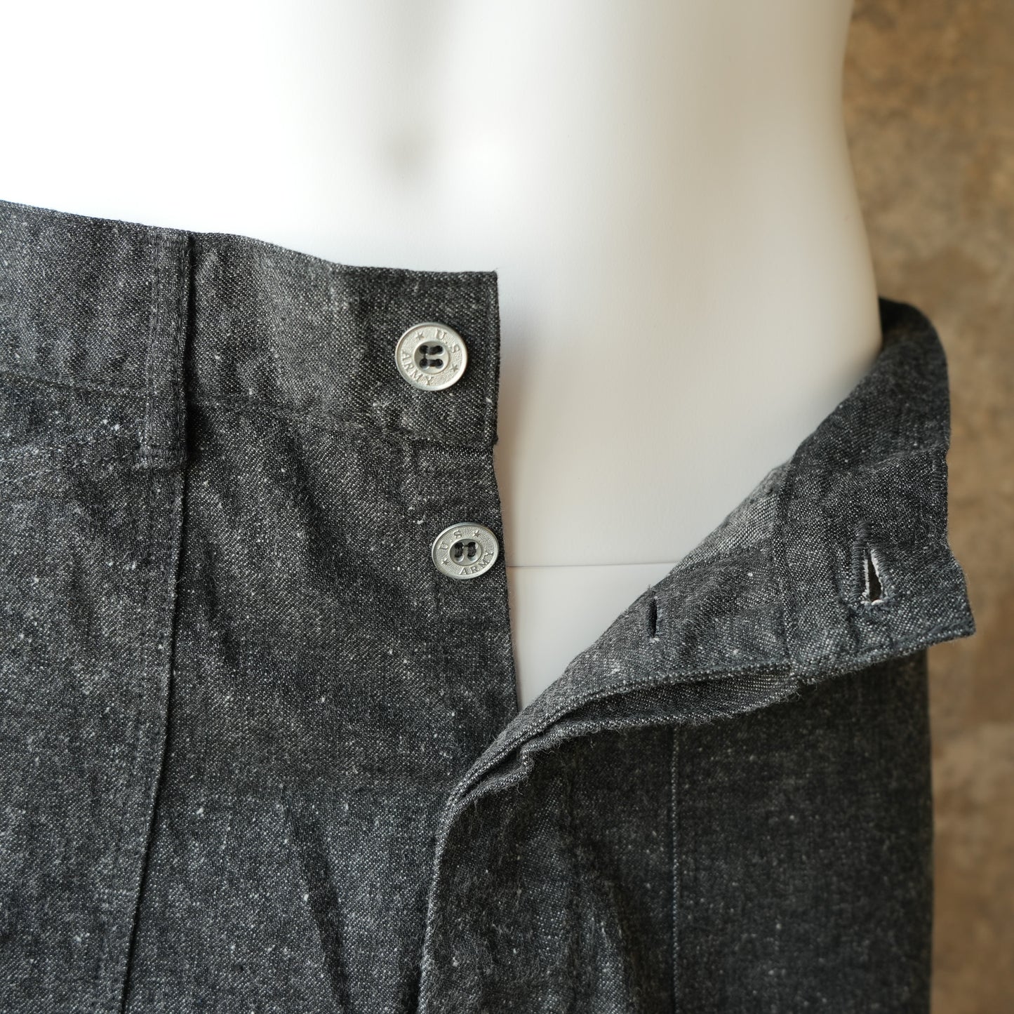 TCB Jeans_Catface Trousers 10.2oz_Black Denim