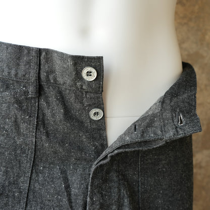 TCB Jeans_Catface Trousers 10.2oz_Black Denim