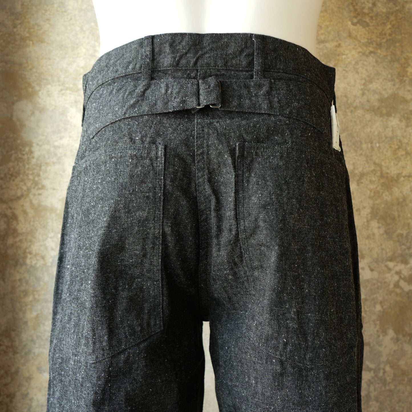 TCB Jeans_Catface Trousers 10.2oz_Black Denim