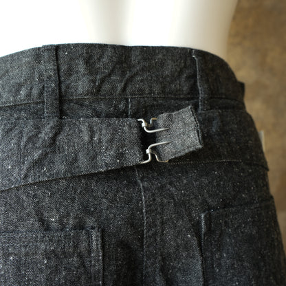 TCB Jeans_Catface Trousers 10.2oz_Black Denim