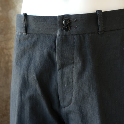 G&F Co._HERRINGBONE TROUSER_BLACK