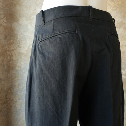 G&F Co._HERRINGBONE TROUSER_BLACK
