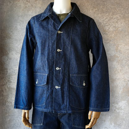 TCB jeans_Catface Jacket 10.2oz_Denim