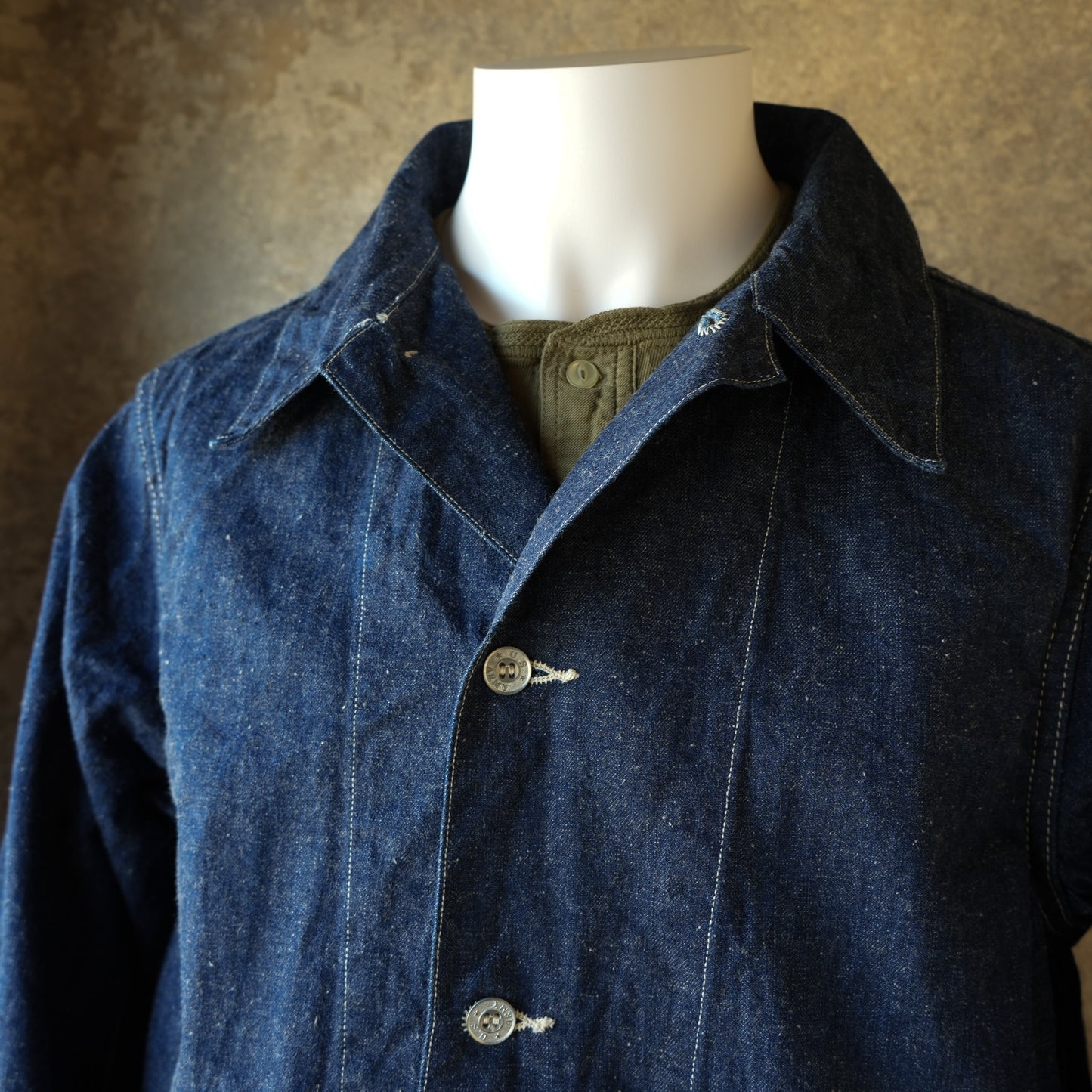 TCB jeans_Catface Jacket 10.2oz_Denim