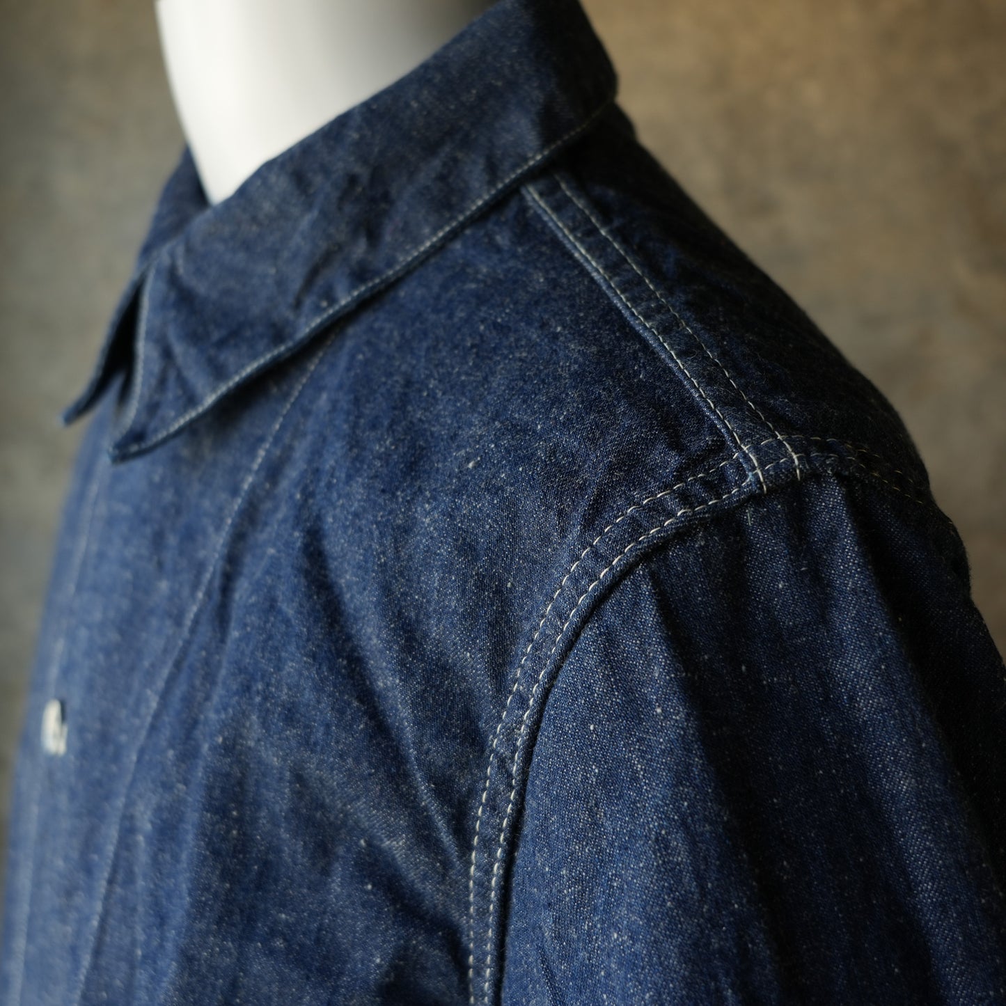 TCB jeans_Catface Jacket 10.2oz_Denim
