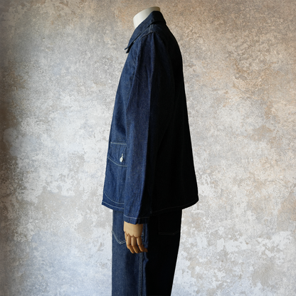 TCB jeans_Catface Jacket 10.2oz_Denim