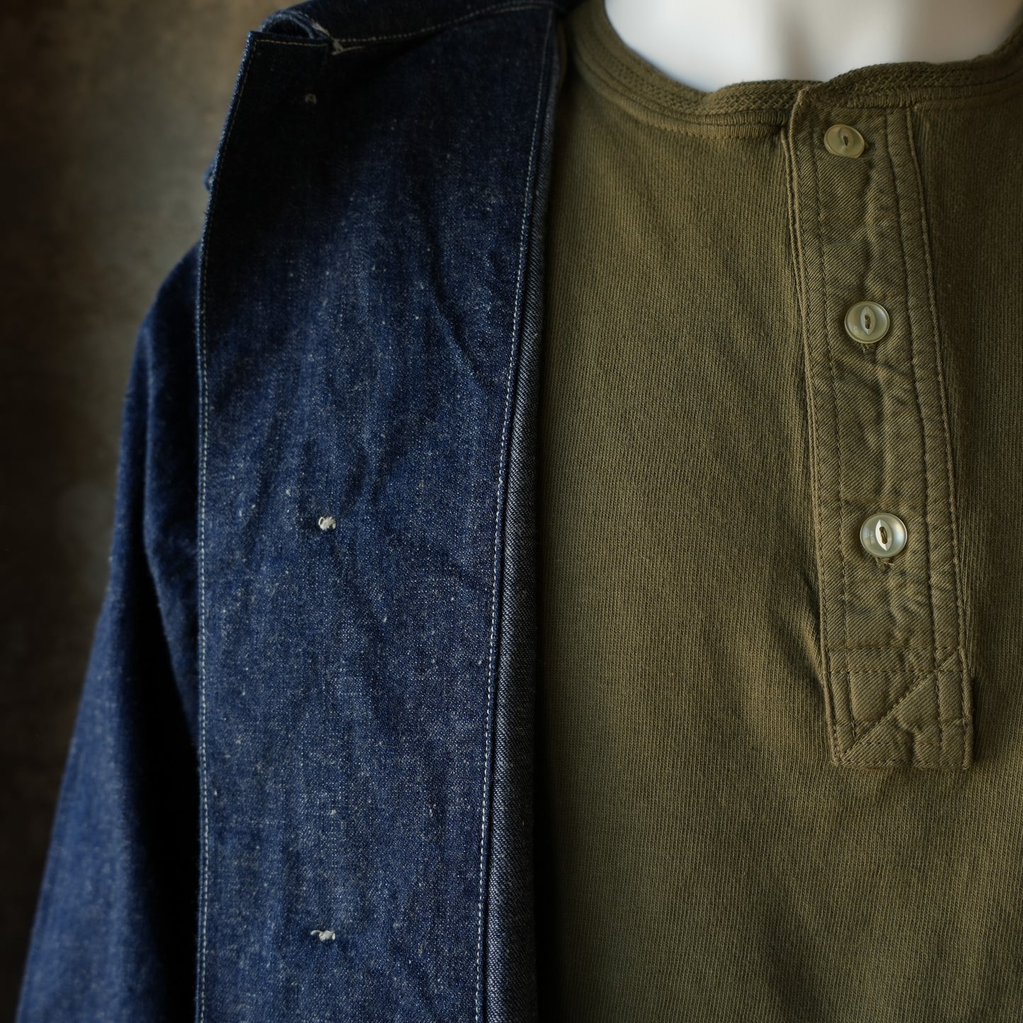 TCB jeans_Catface Jacket 10.2oz_Denim