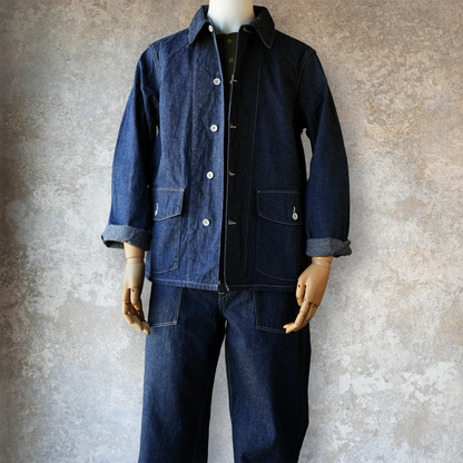 TCB jeans_Catface Jacket 10.2oz_Denim