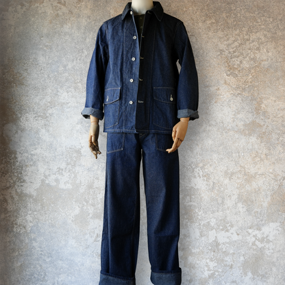 TCB jeans_Catface Jacket 10.2oz_Denim