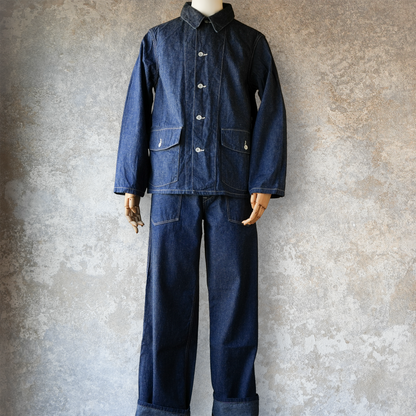 TCB Jeans_Catface Trousers 10.2oz_Denim