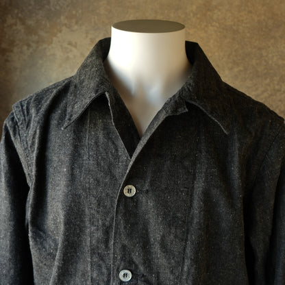 TCB jeans_Catface Jacket 10.2oz_Black Denim