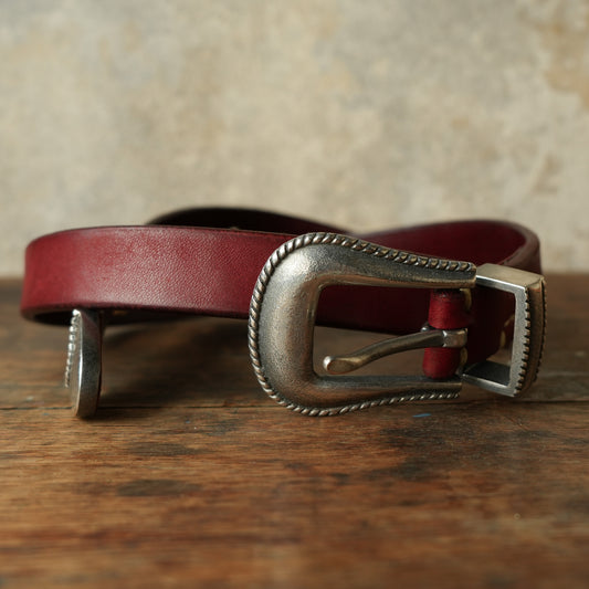 VINTAGE WORKS_DH5738_Western buckle_PAPAYA