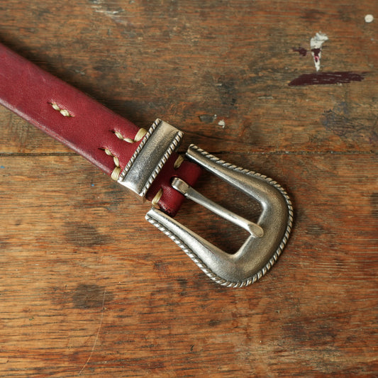 VINTAGE WORKS_DH5738_Western buckle_PAPAYA