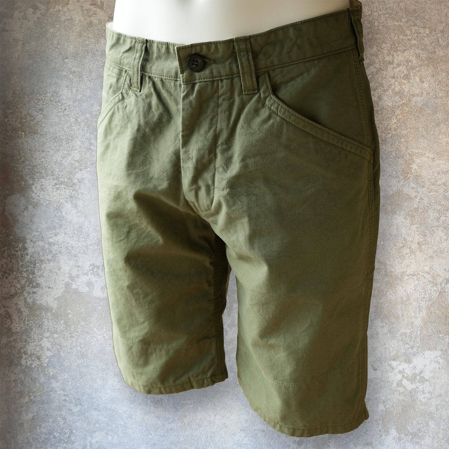 UES_45D_Duck Shorts_OLIVE