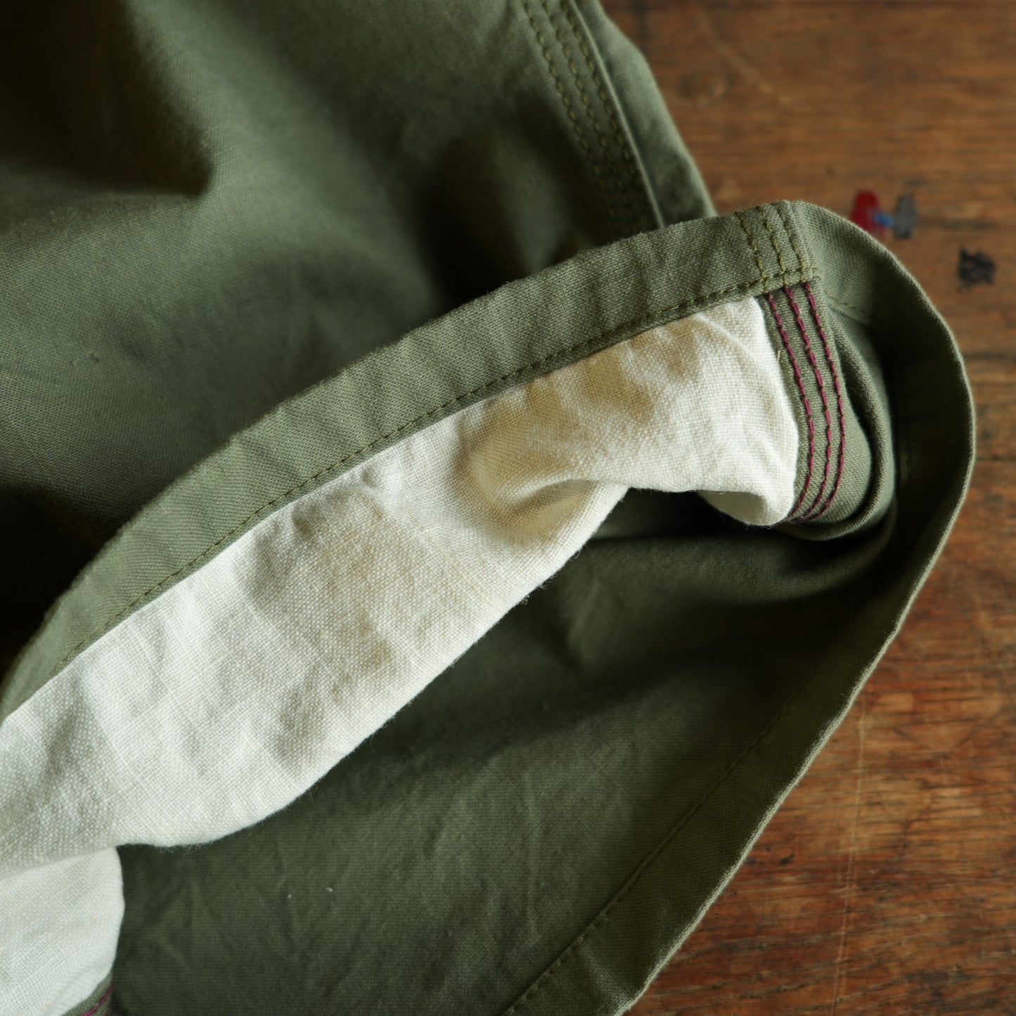 UES_45D_Duck Shorts_OLIVE