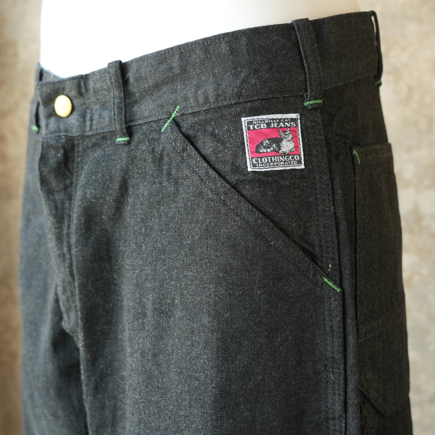 TCB Jeans_New Carpenter Pants_Black Denim