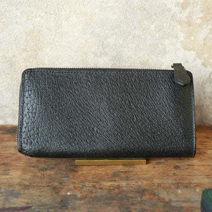 SpiralDance_L ZIP WALETT_WILD BOAR_ALL BLACK
