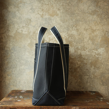 WORKERS_Deluxe Pocket Tote Bag_Dark Navy x Navy Handle_Short