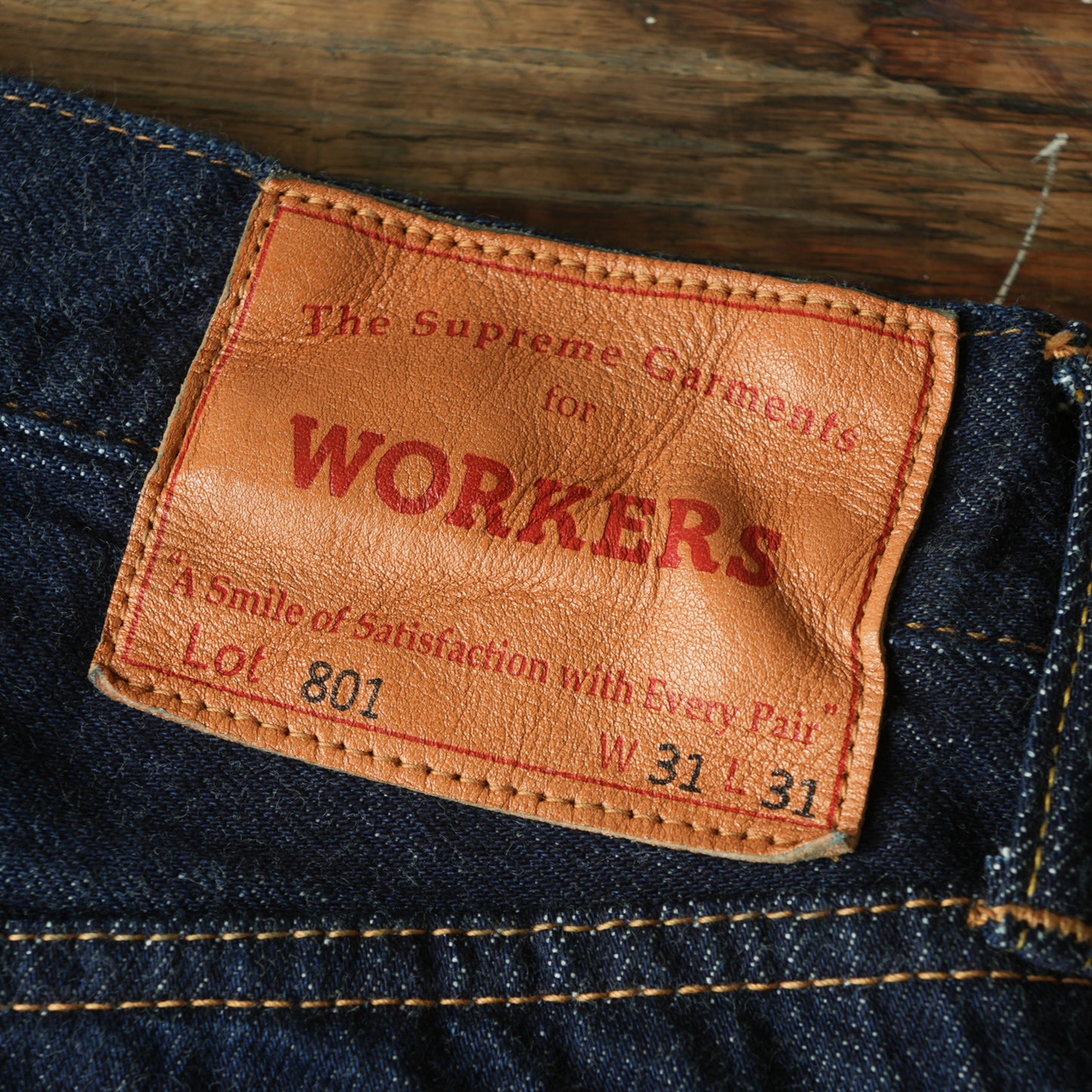 WORKERS_Lot 801 Straight Jeans
