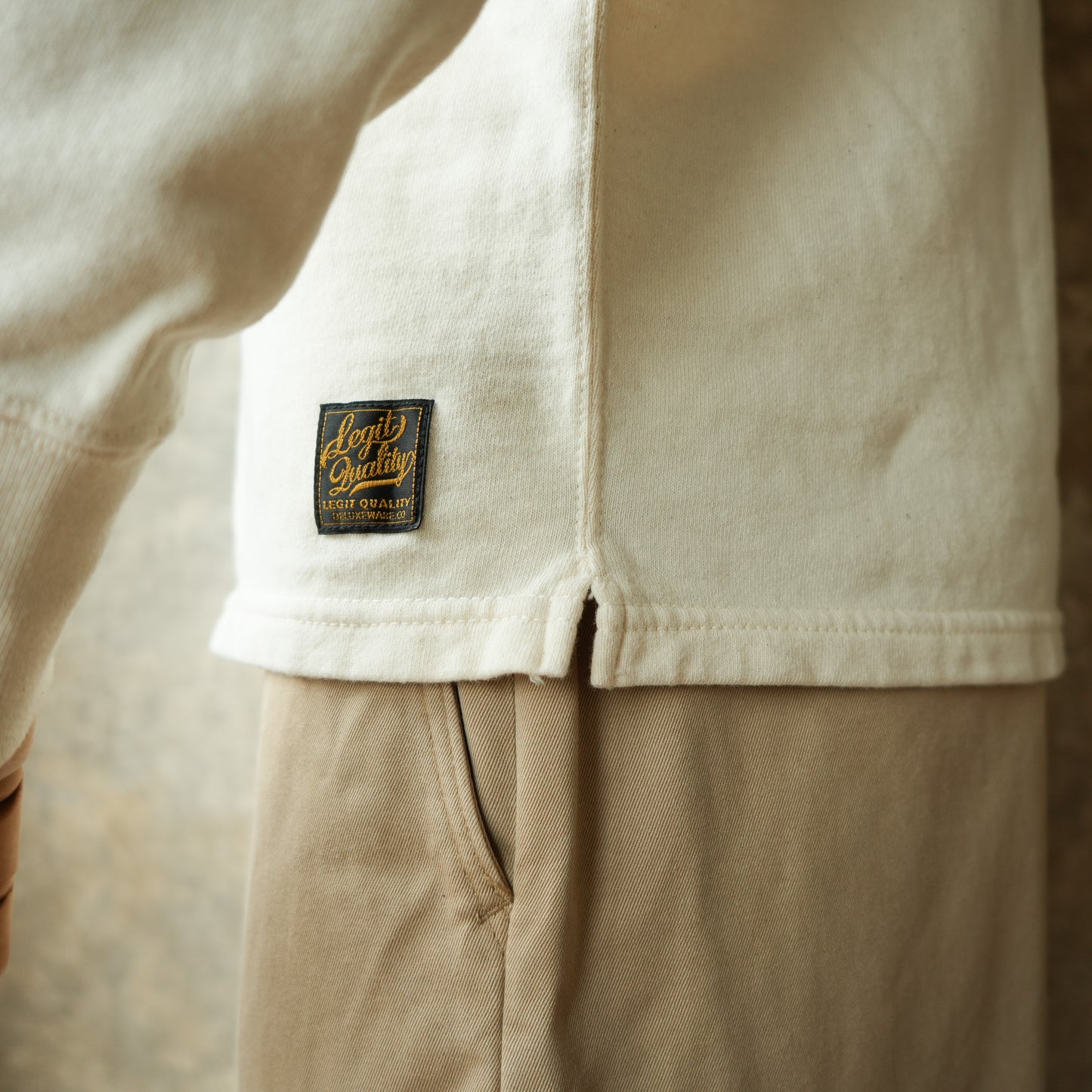 DELUXEWARE_M300-00_MOCK NECK KNIT_NATURAL