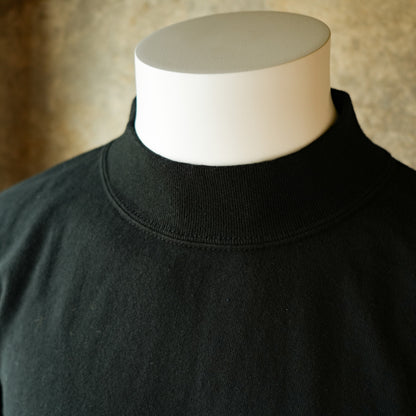 DELUXEWARE_M300-00_MOCK NECK KNIT_BLACK