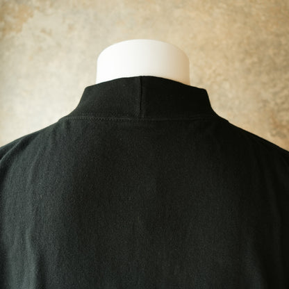 DELUXEWARE_M300-00_MOCK NECK KNIT_BLACK