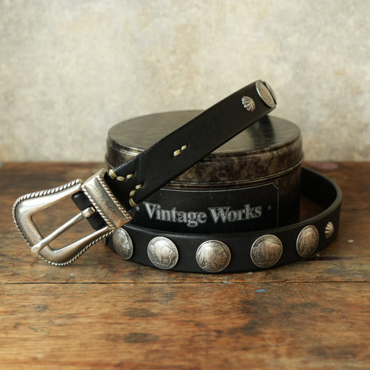 VINTAGE WORKS_DH5738-CH-5_Western buckle with Concho_FLANNEL
